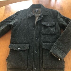 Grayers Men's Olive Wool Blend Field Jacket